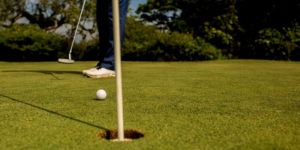 Trou terrain de golf